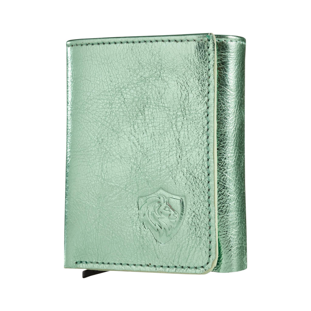 Trifold Metallic mint ” for her “